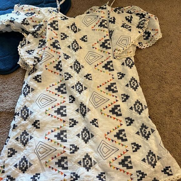 Hayden Aztec abstract print dress small - Picture 4 of 9